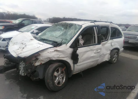 2006 Dodge Grand Caravan Sxt z USA, uszkodzony, nr VIN 2D4GP44L06R640183